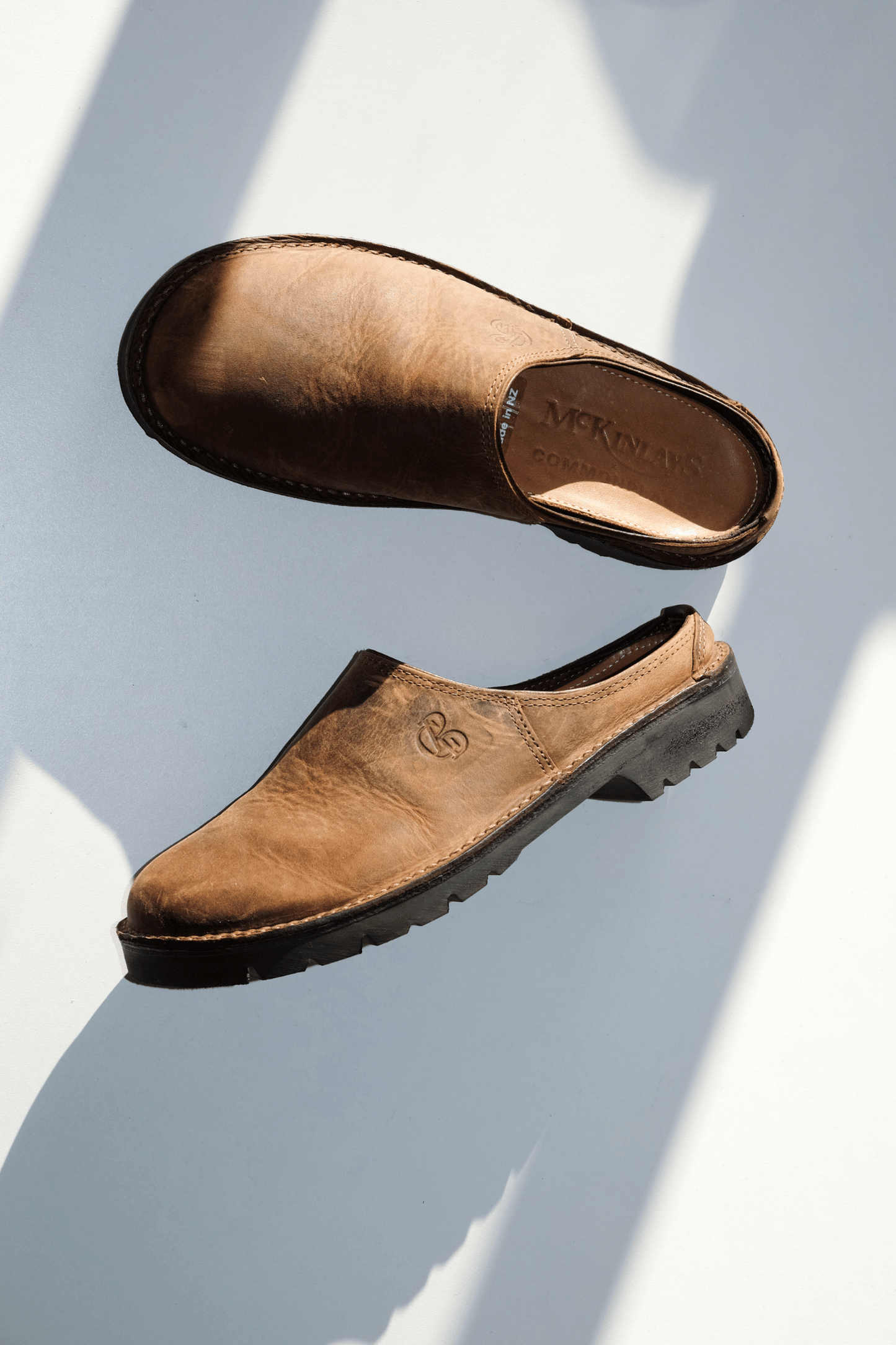 Mckinlays x Commonplace Anderson Slip On - Tobacco Patina