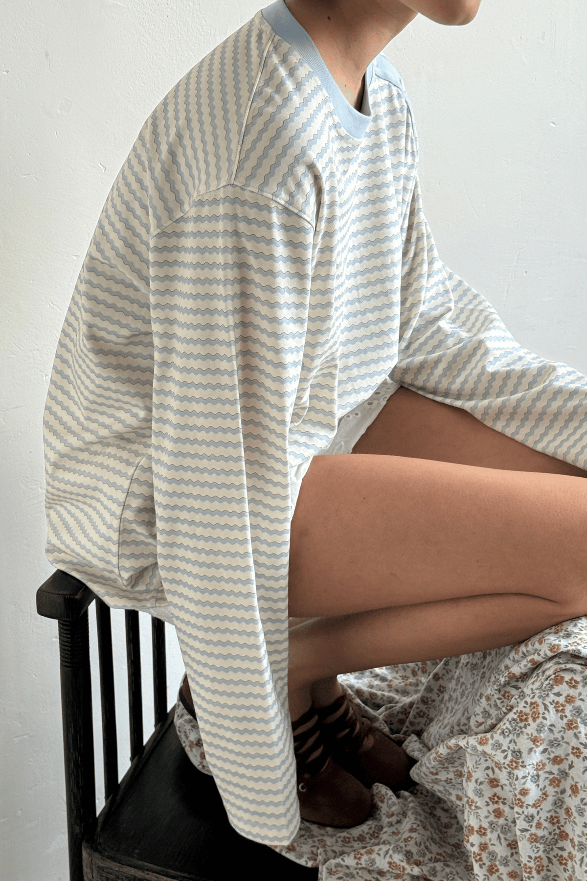 Wave LS Tee - Wave Stripe