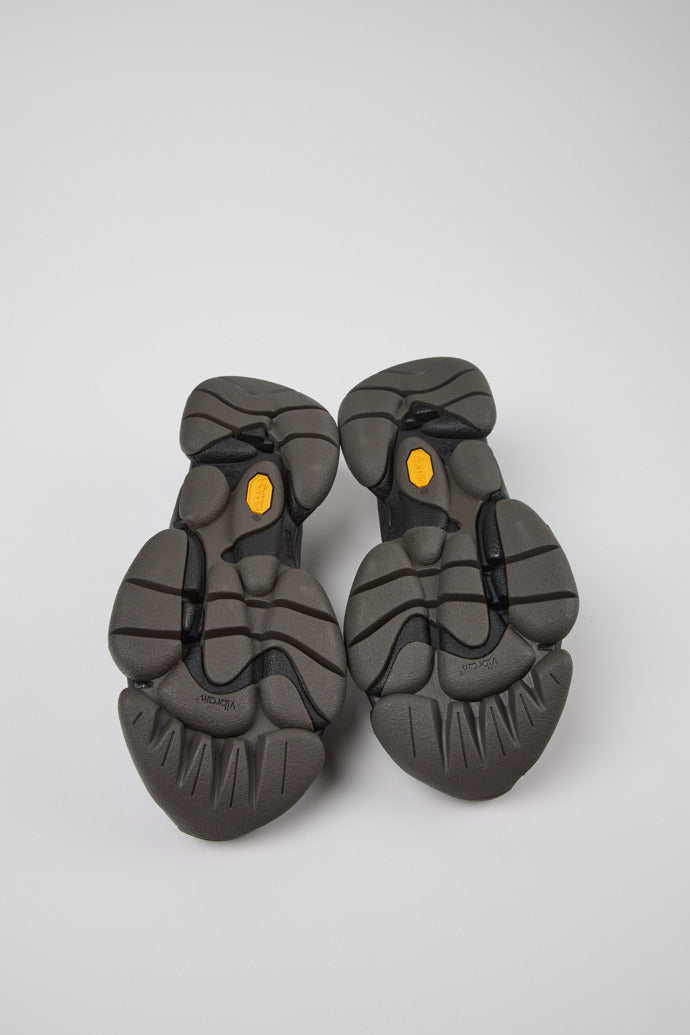 Karst 2 Black Leather Sneakers for Women - sole view