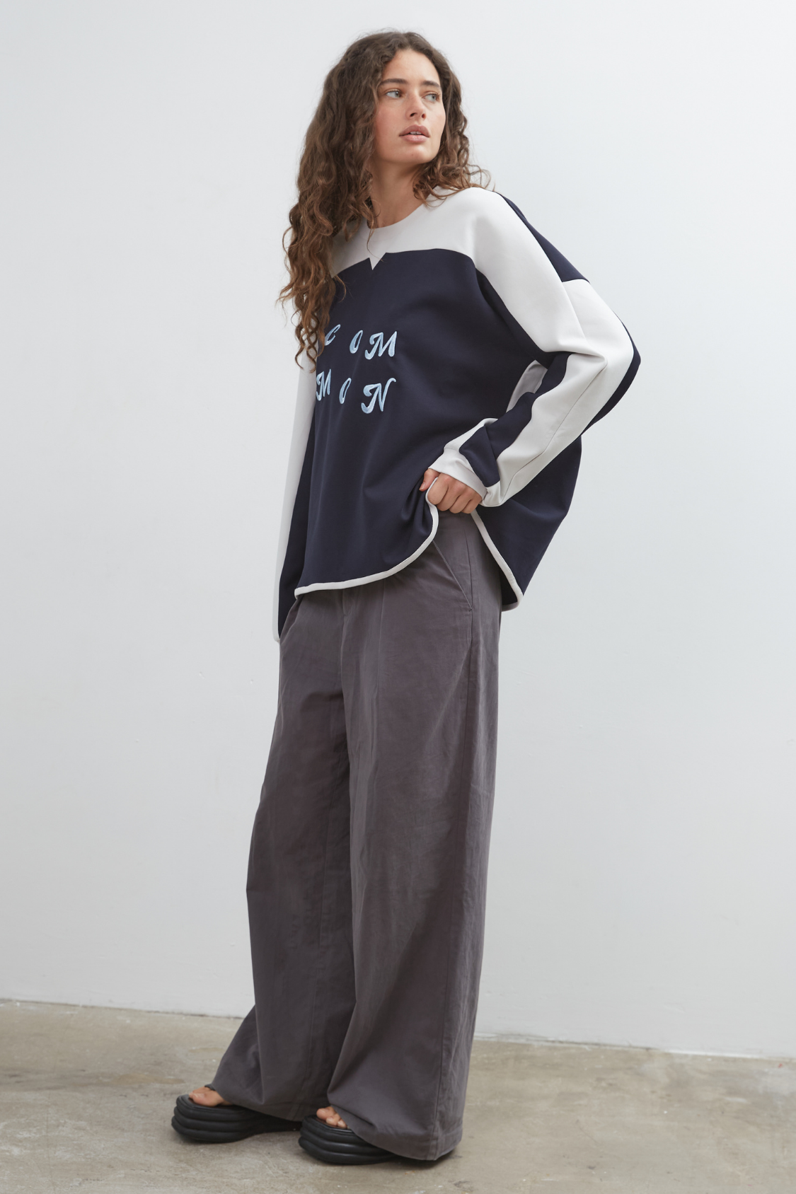 City Twill Trouser - Dark Grey