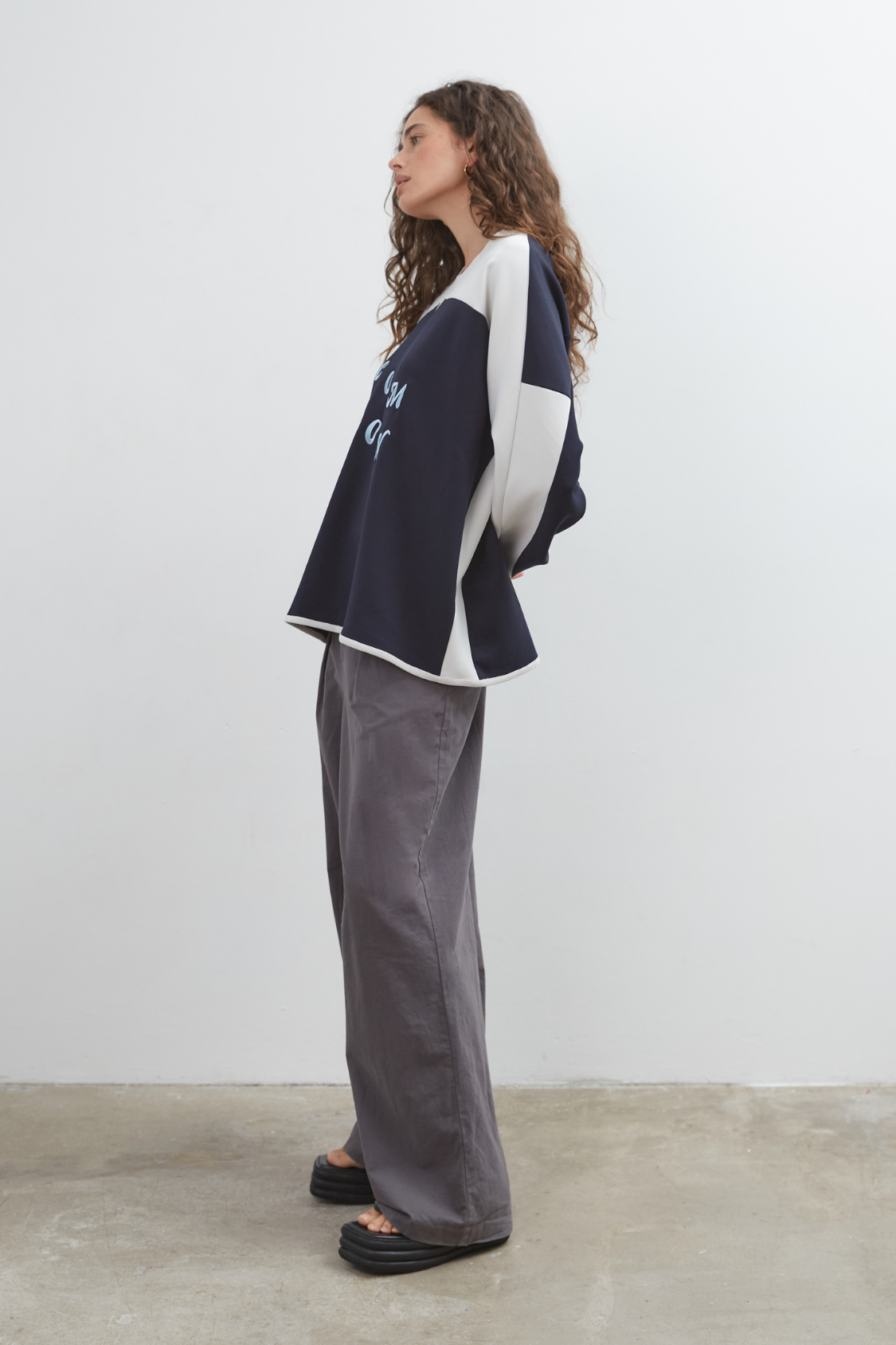 City Twill Trouser - Dark Grey