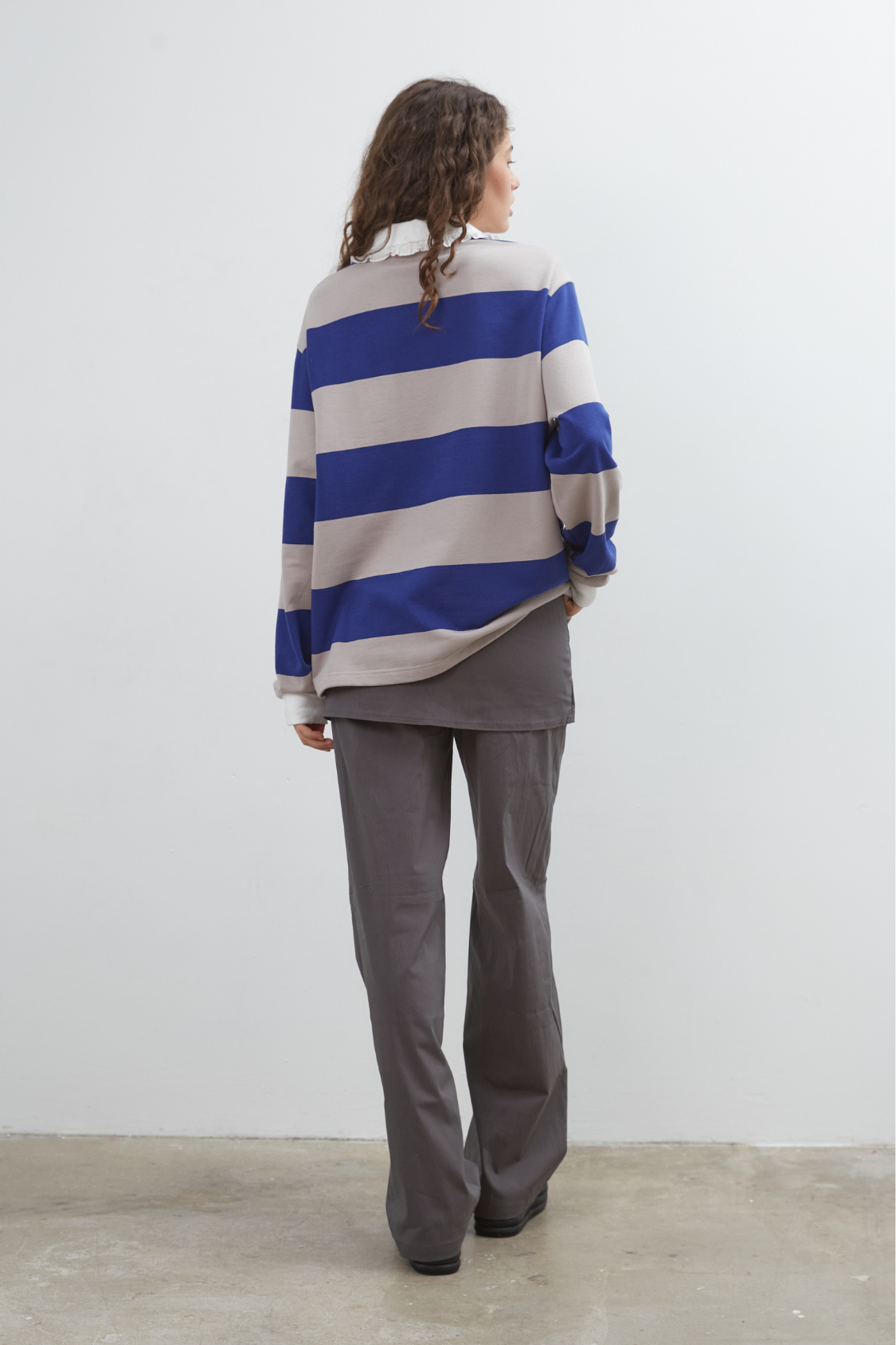 Fifi Layered Trouser - Taupe