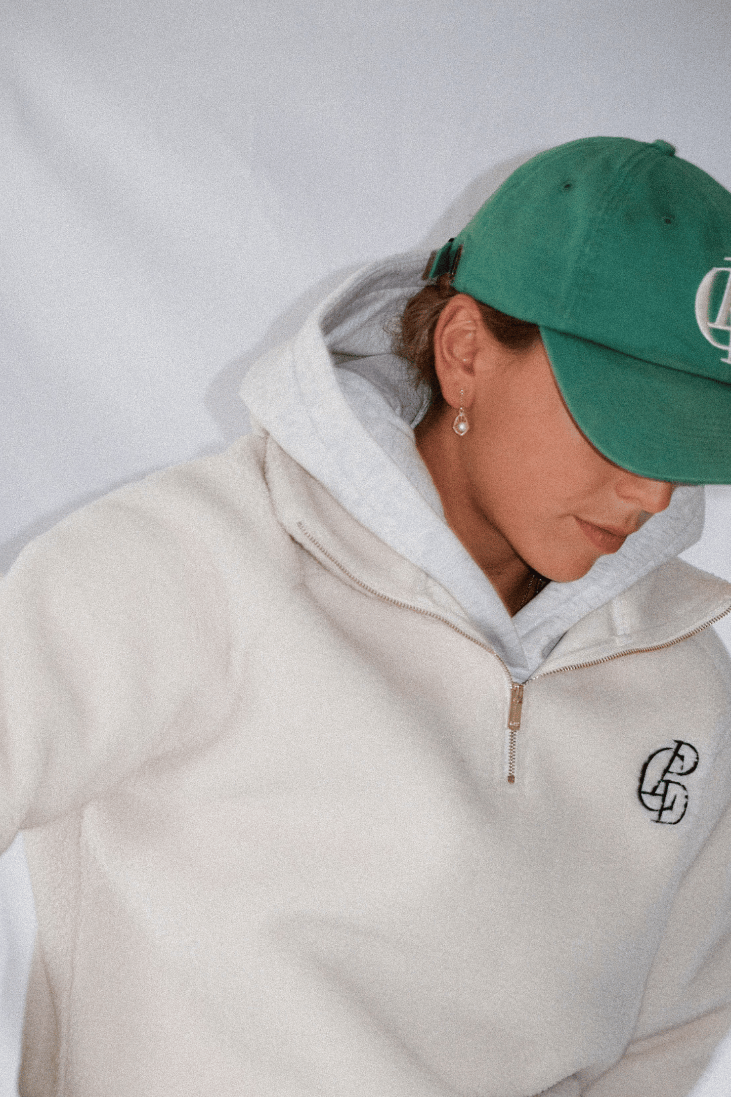 Sherpa Zip - Cream