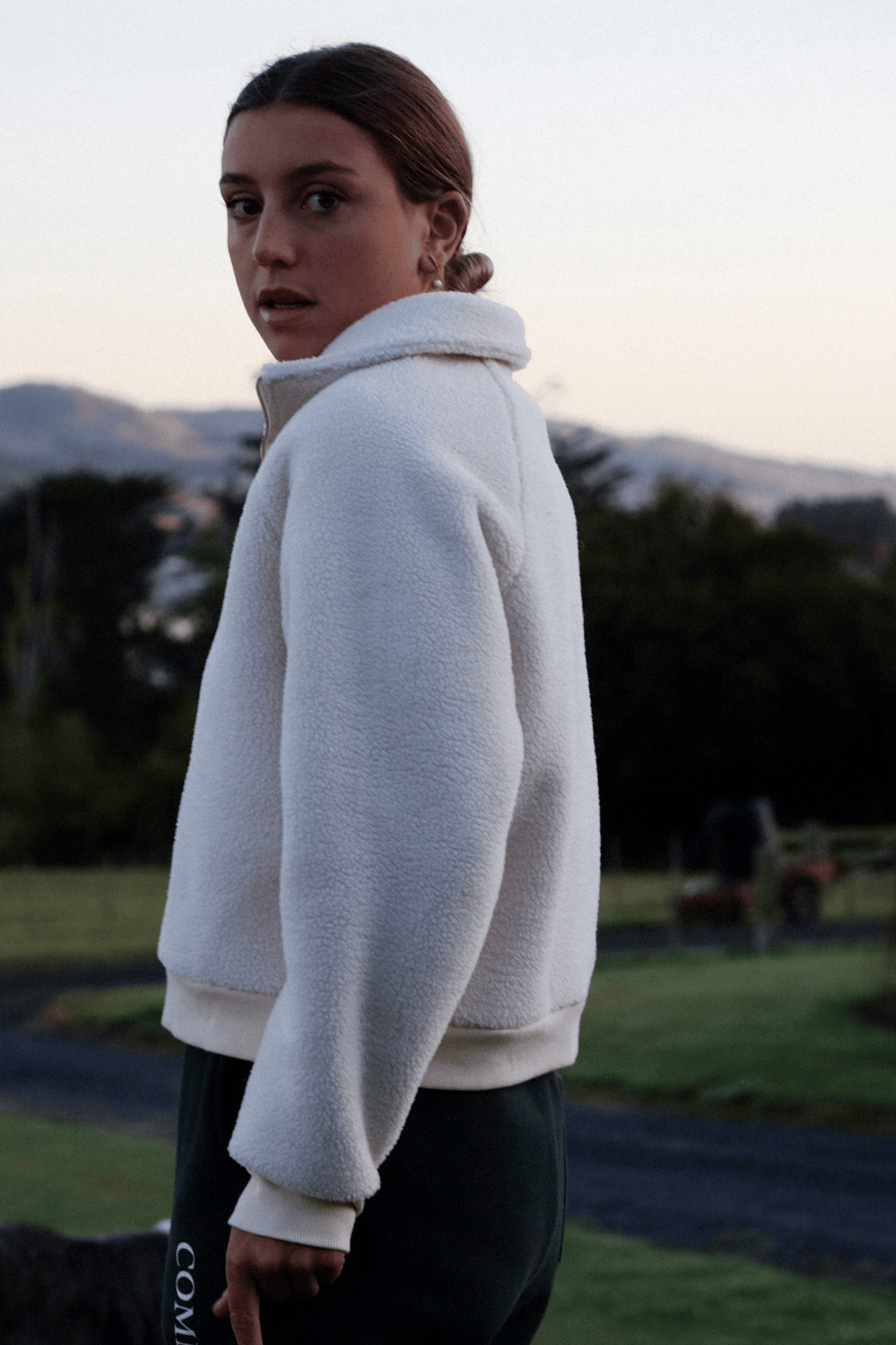 Sherpa Zip - Cream