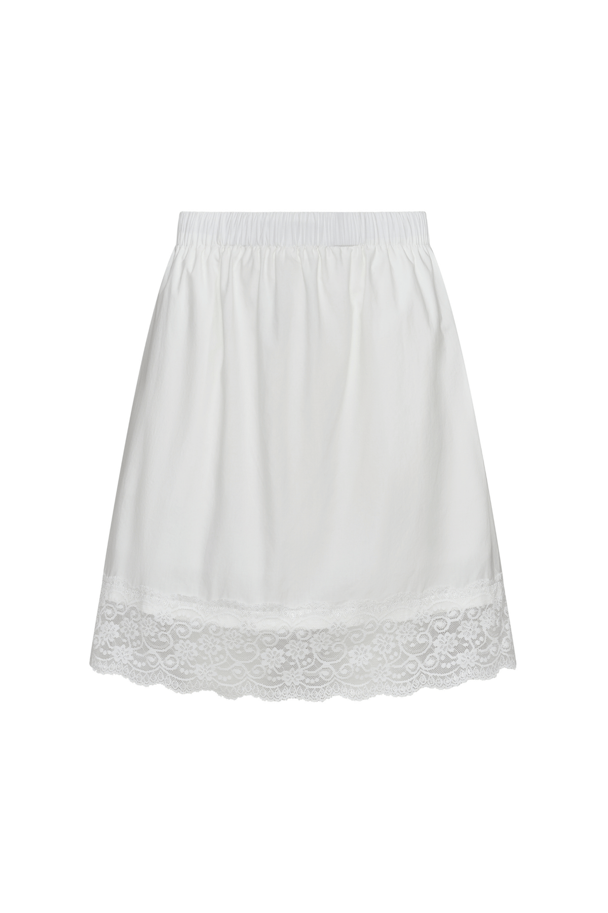 Night Night Lace Skirt - White