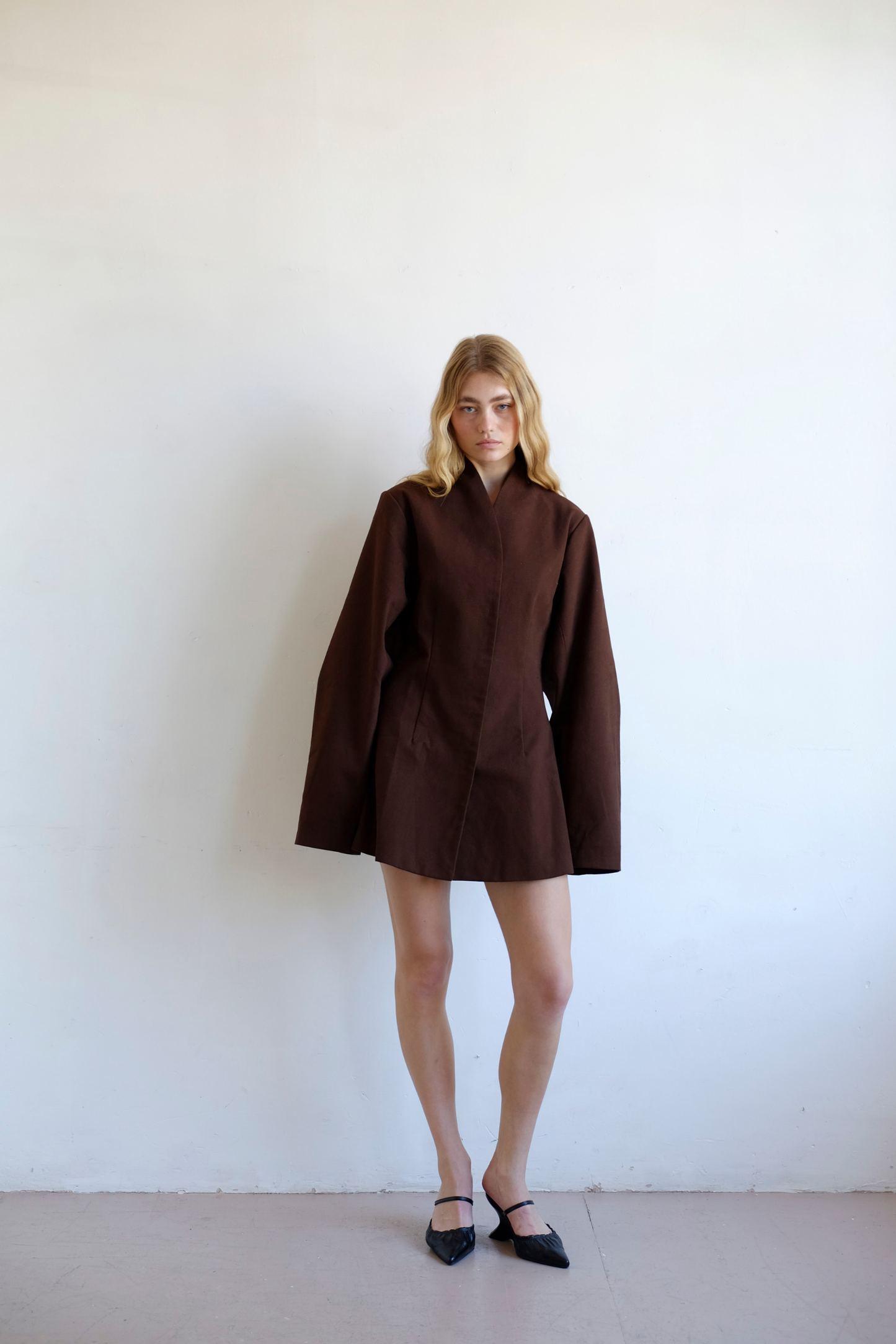 Bowery Dress - Choc