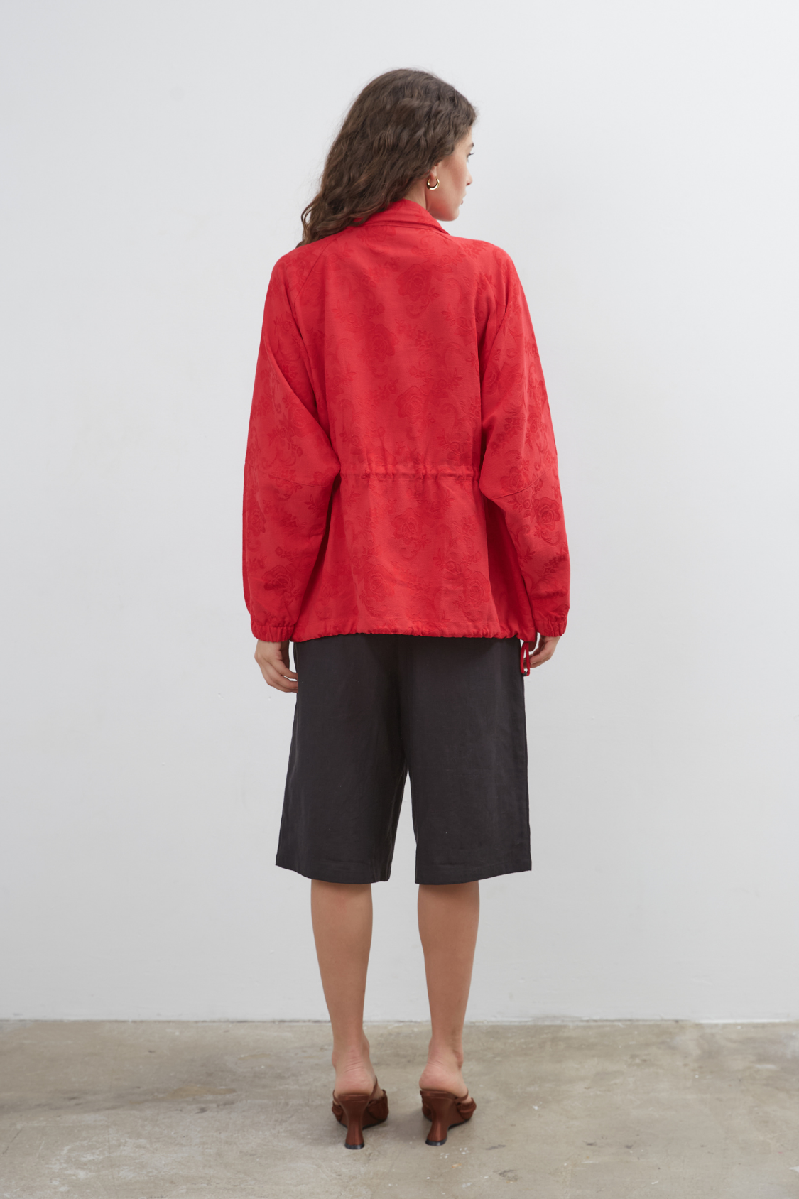 Wayfinder Pull In Jacket - Red