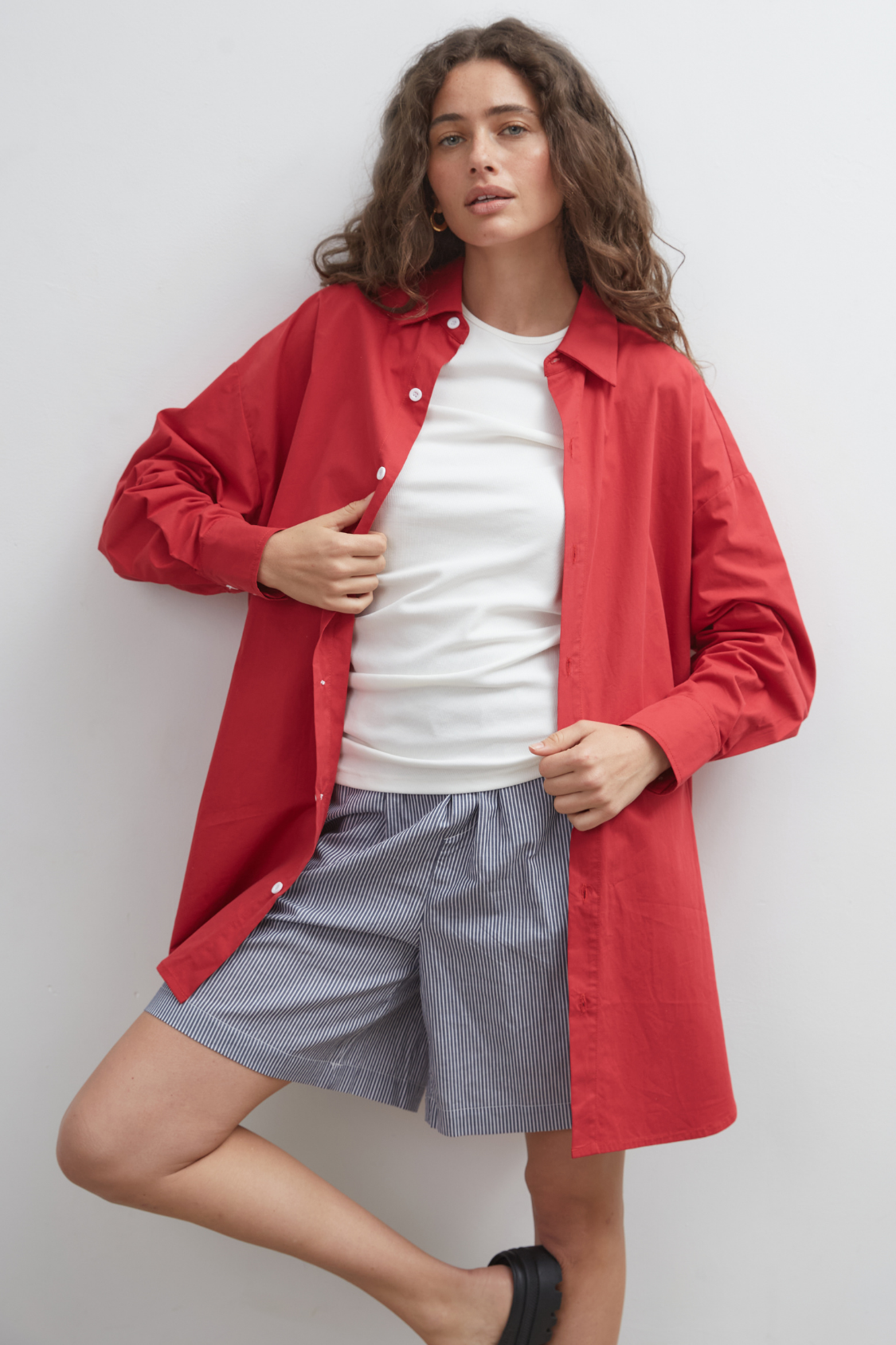 Peachy Shirt - Red
