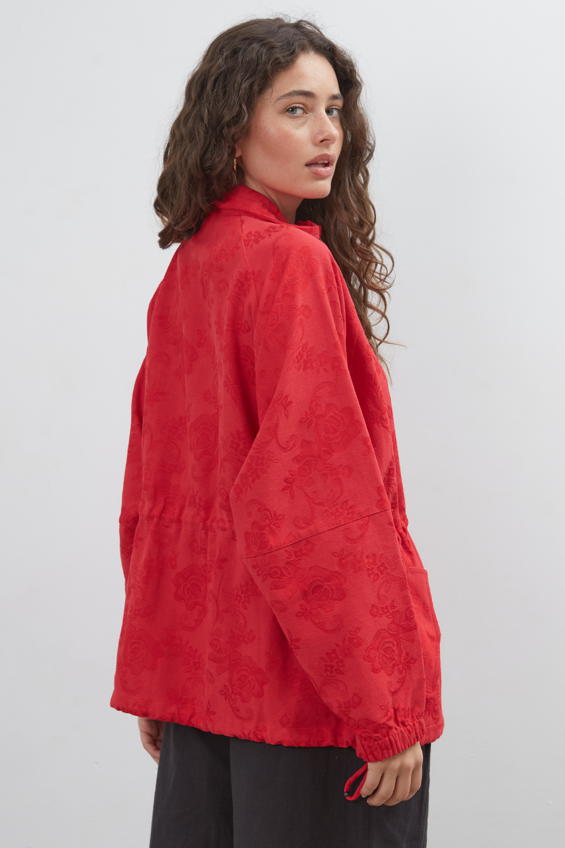 Wayfinder Pull In Jacket - Red