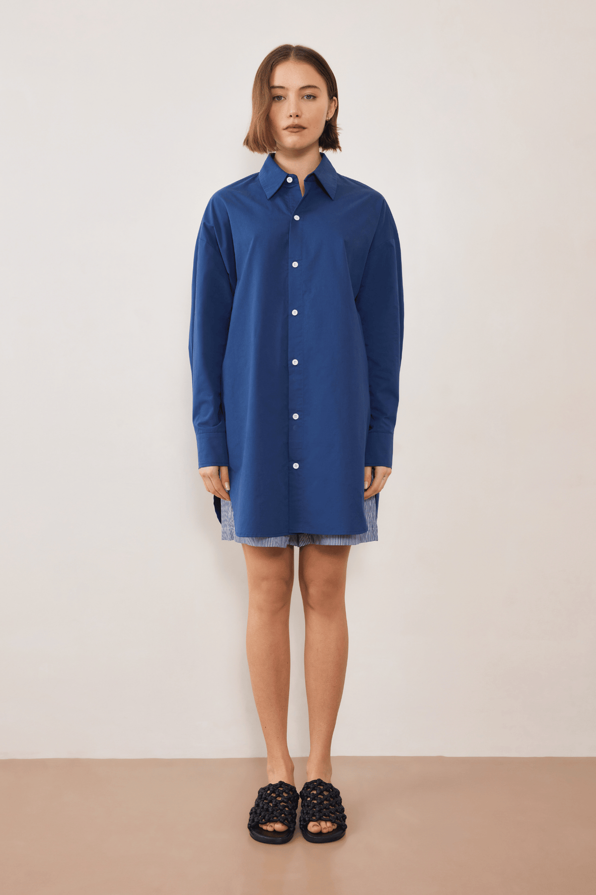 Peachy Shirt - Navy