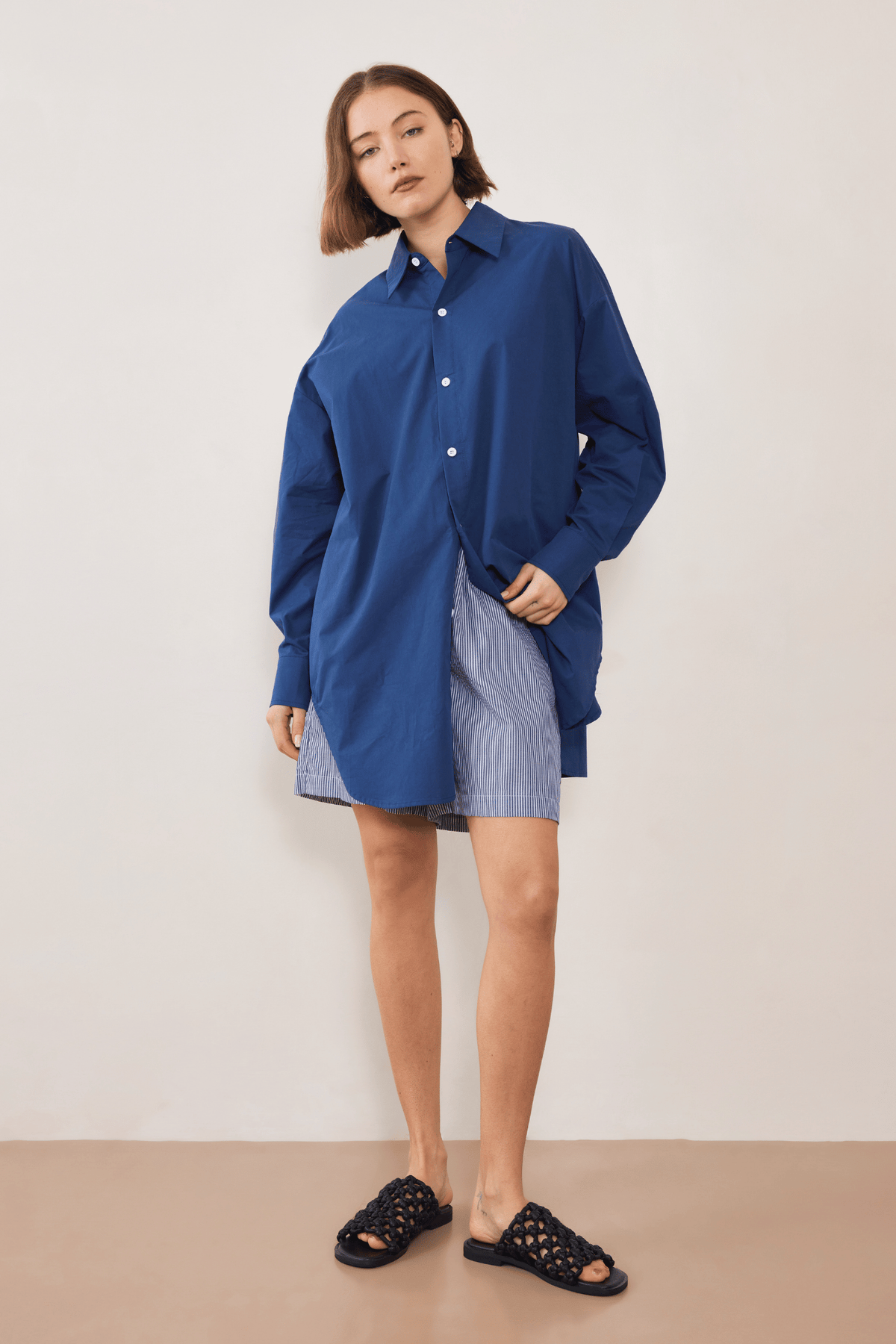 Peachy Shirt - Navy