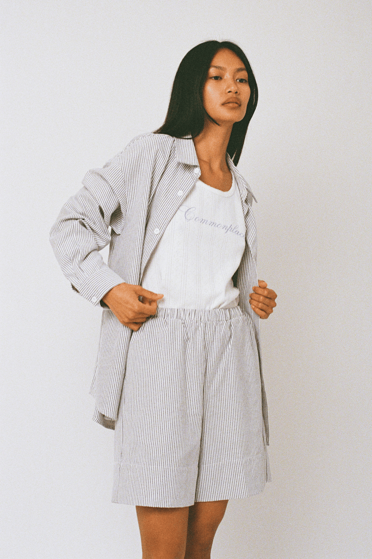Beech Cottage Shorts - Black/White
