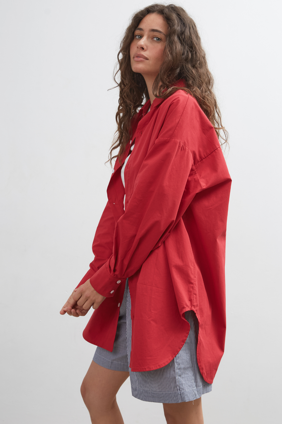 Peachy Shirt - Red