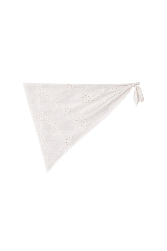 Triangle Scarf - Broderie