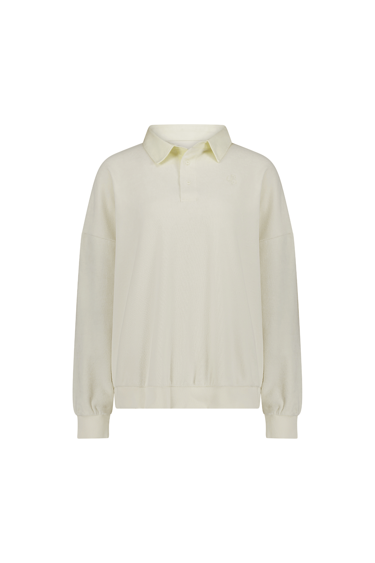 Terry Towelling Pullover - Vanilla