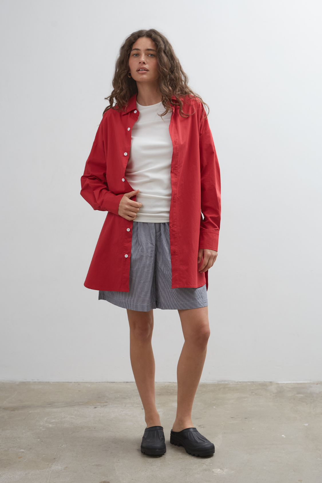 Peachy Shirt - Red
