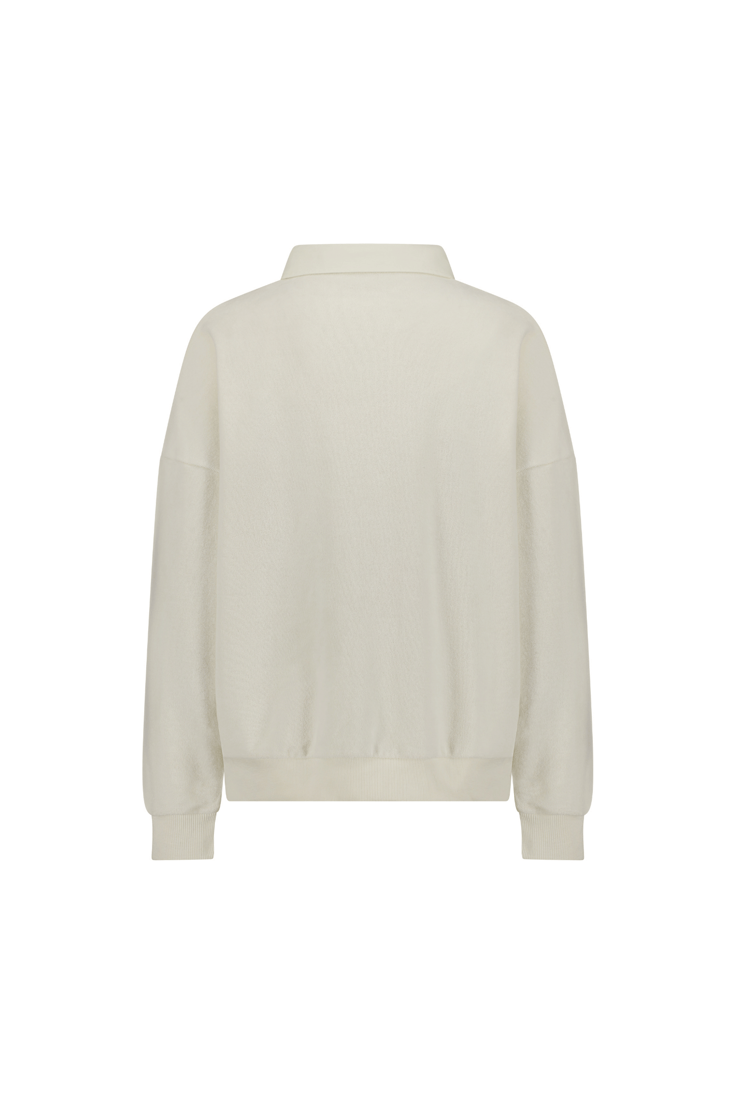 Terry Towelling Pullover - Vanilla