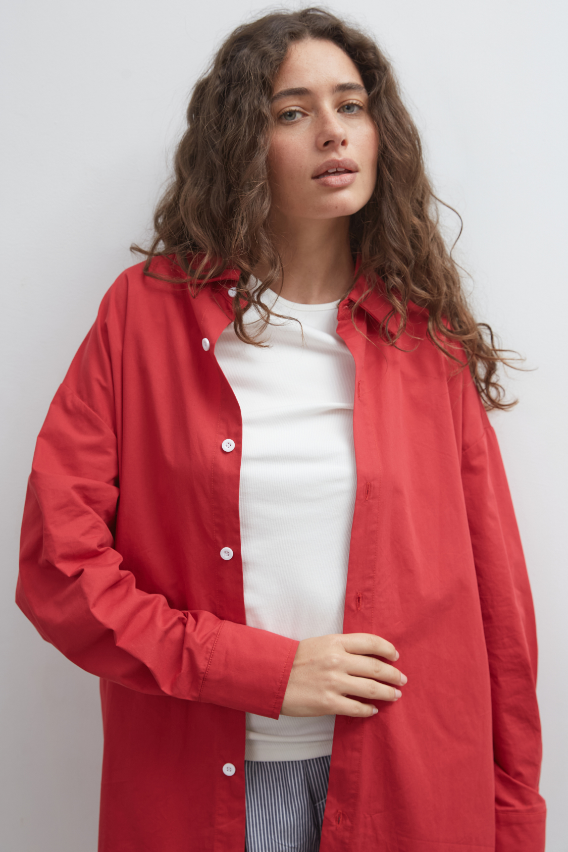 Peachy Shirt - Red