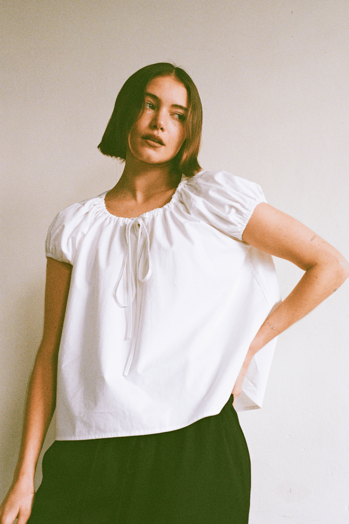 Garden Shed Top - White