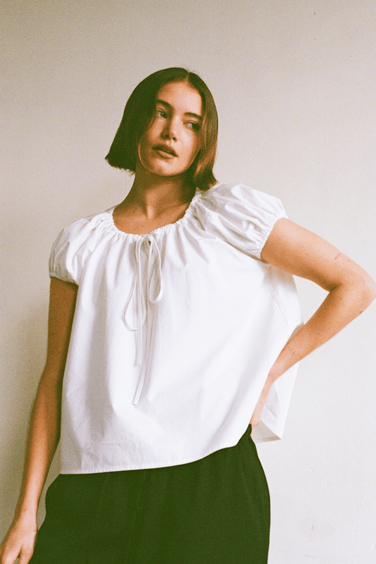 Garden Shed Top - White