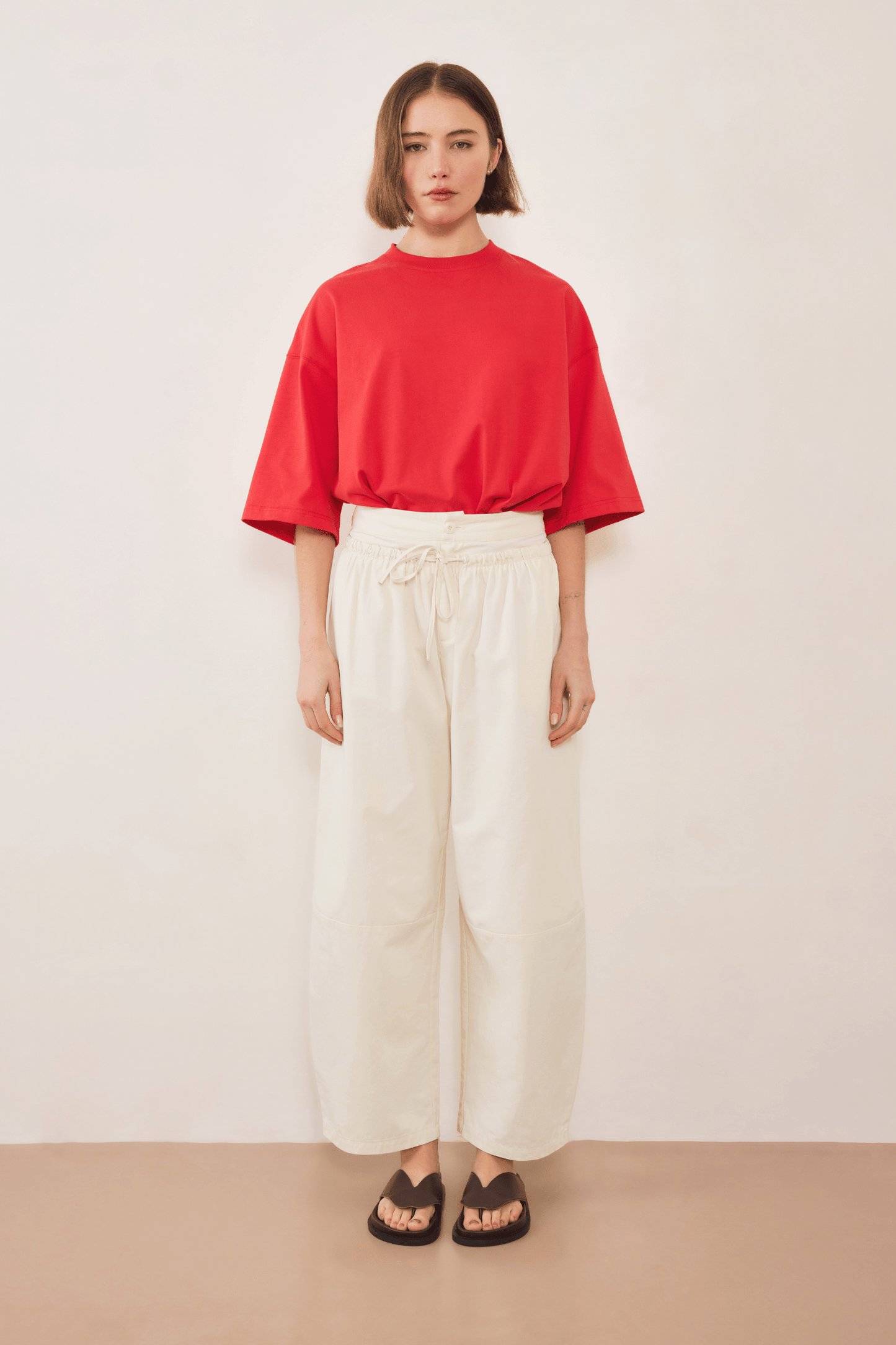 Chroma 3-4 Sleeve T-Shirt - Red
