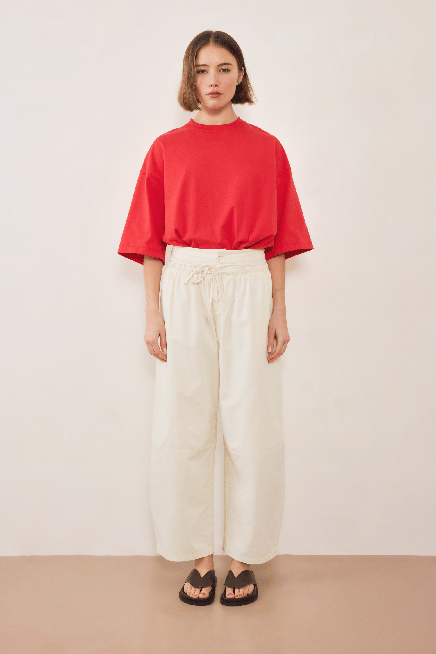 Chroma 3-4 Sleeve T-Shirt - Red