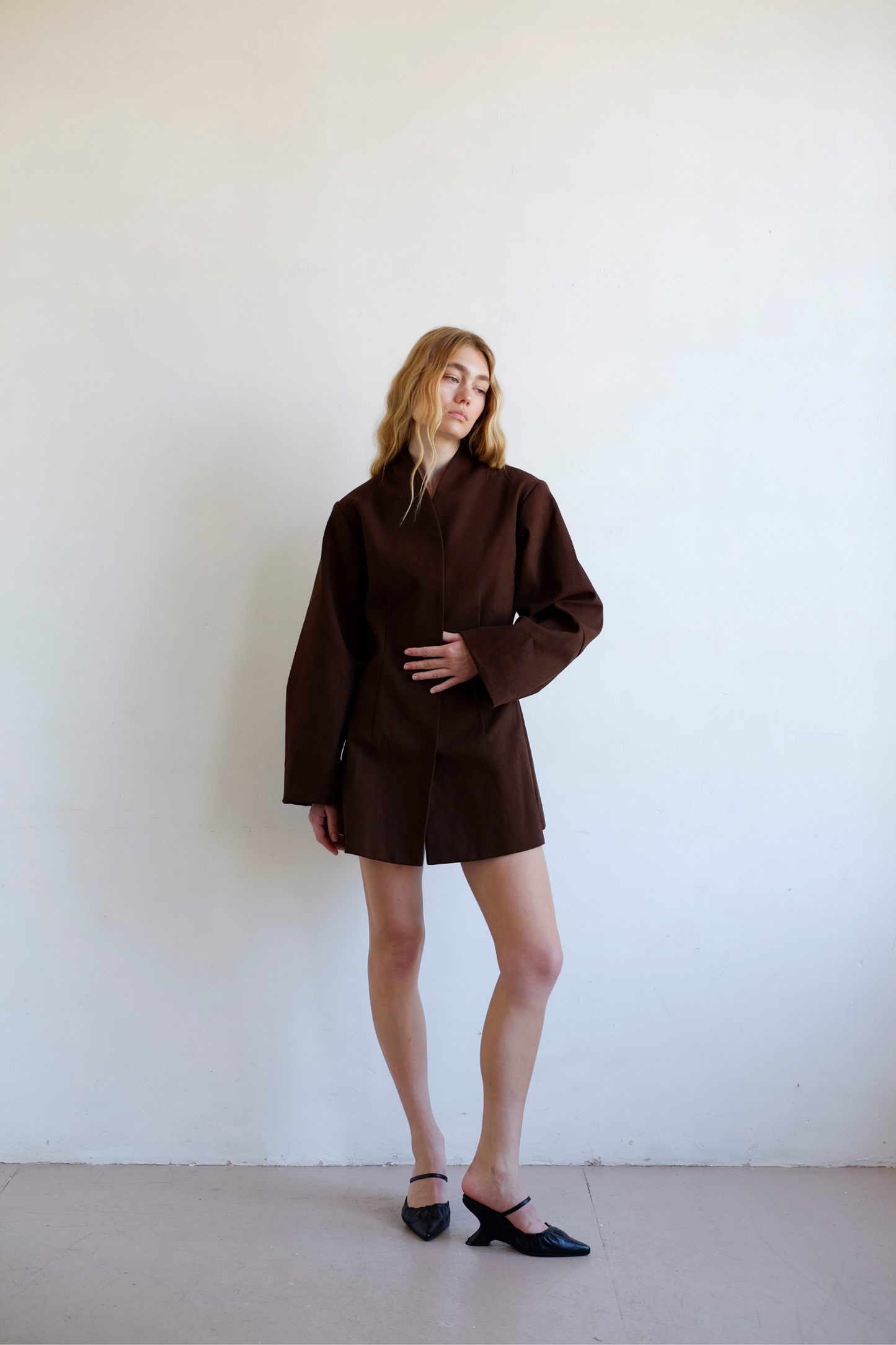 Bowery Dress - Choc