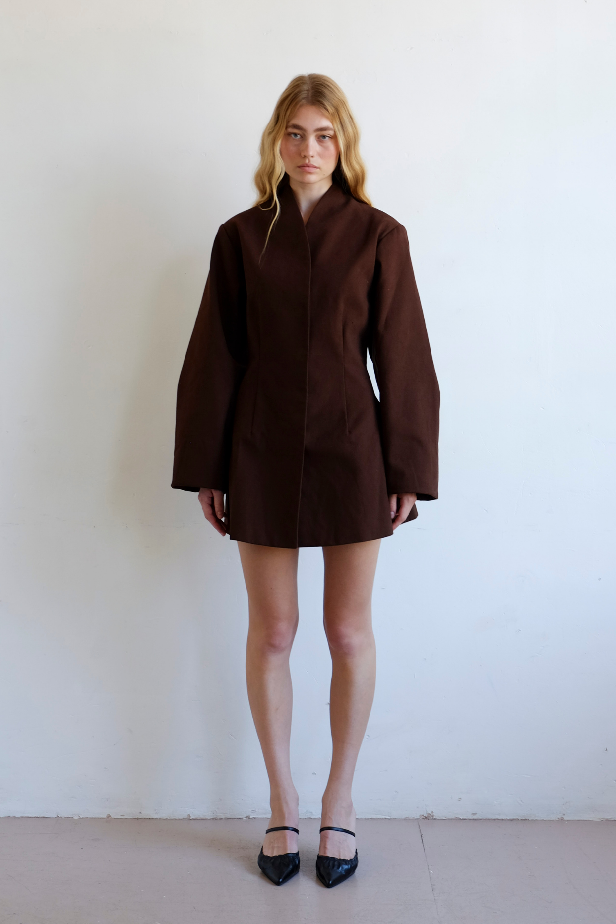 Bowery Dress - Choc