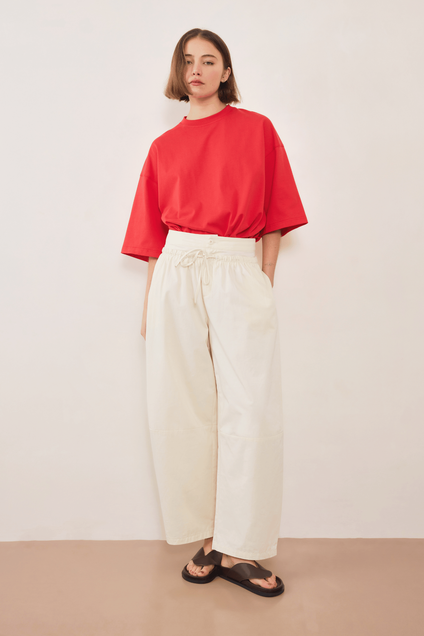 Chroma 3-4 Sleeve T-Shirt - Red