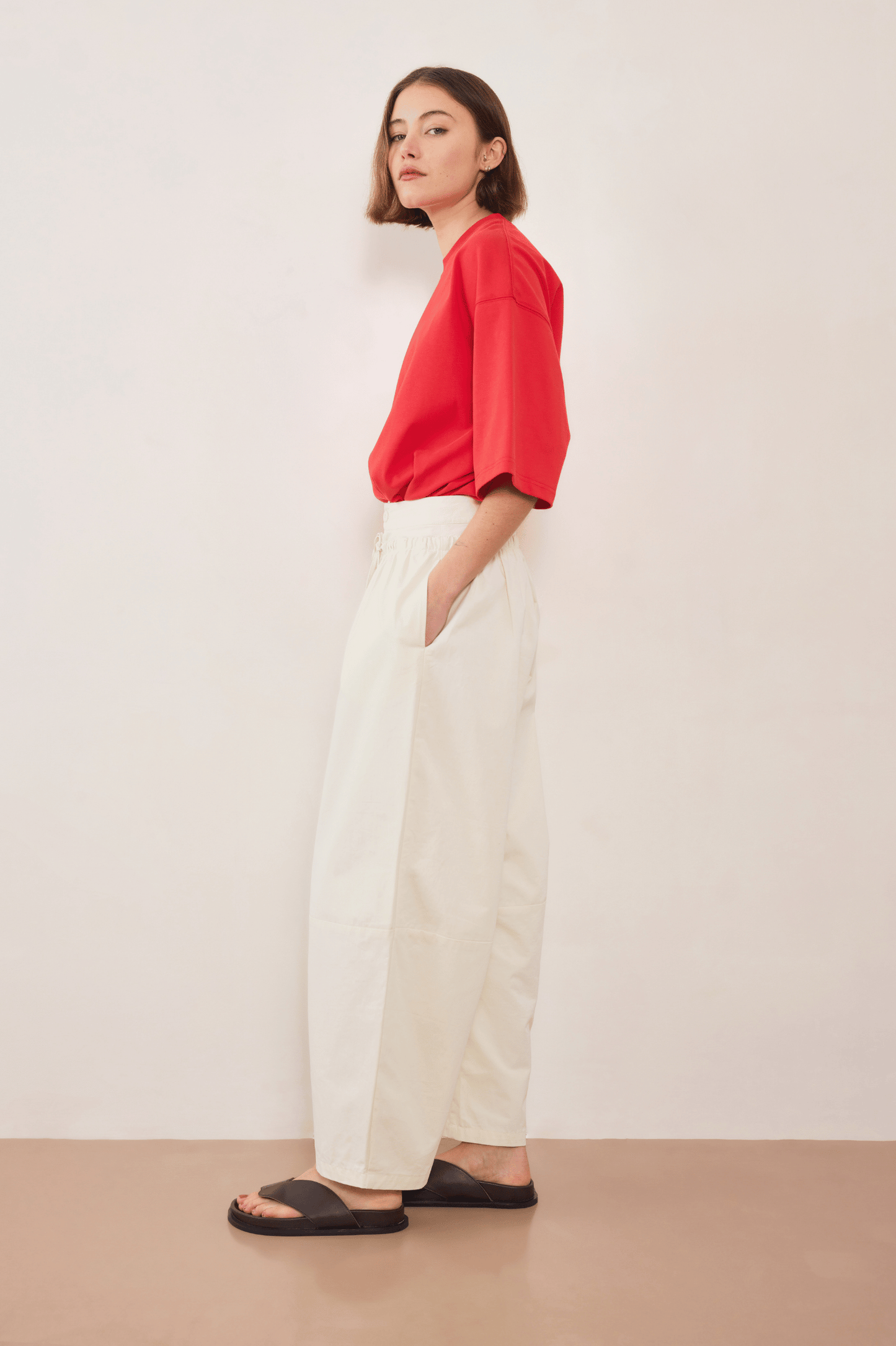 Chroma 3-4 Sleeve T-Shirt - Red