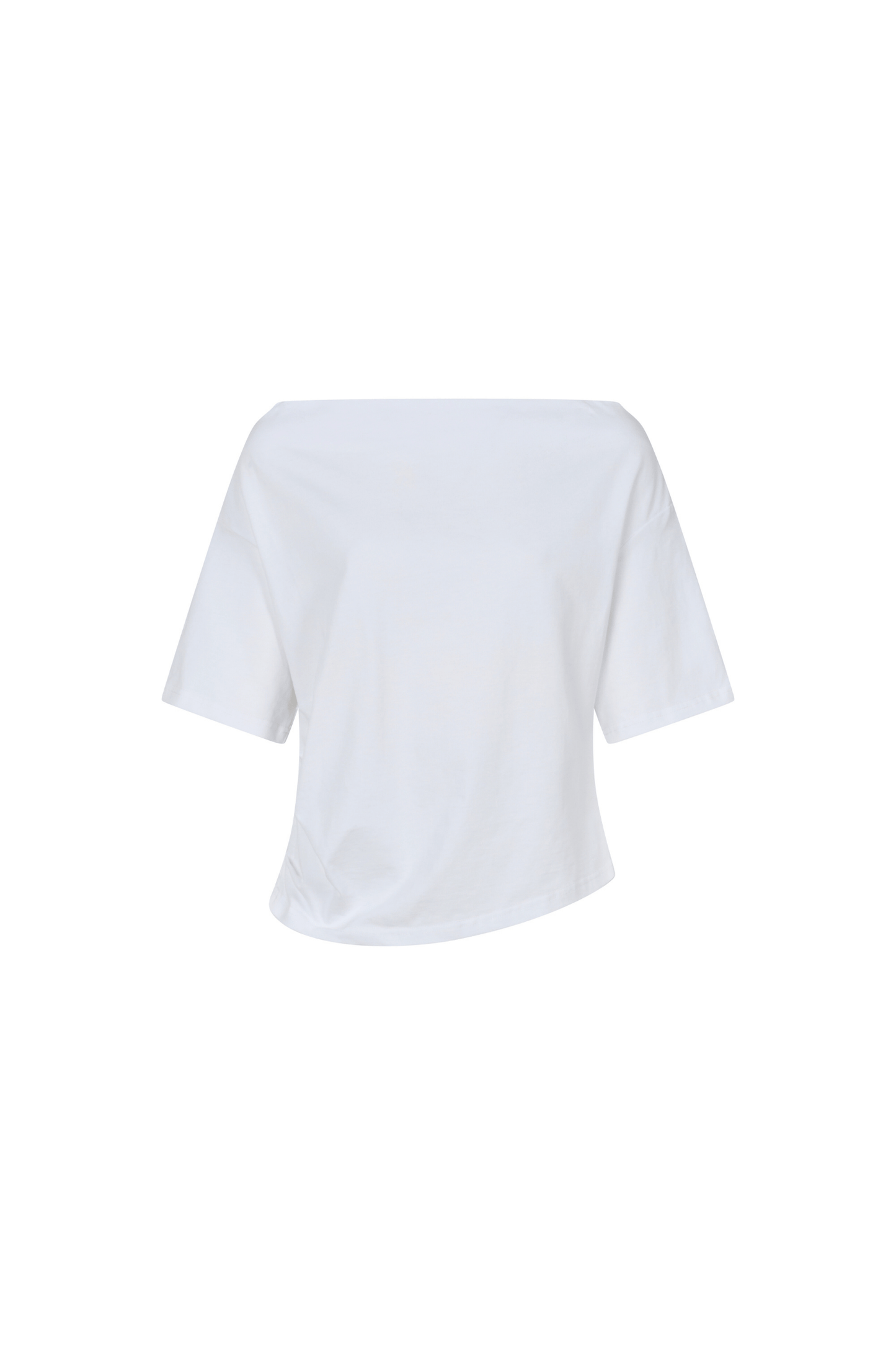 Asymmetrical Top - White