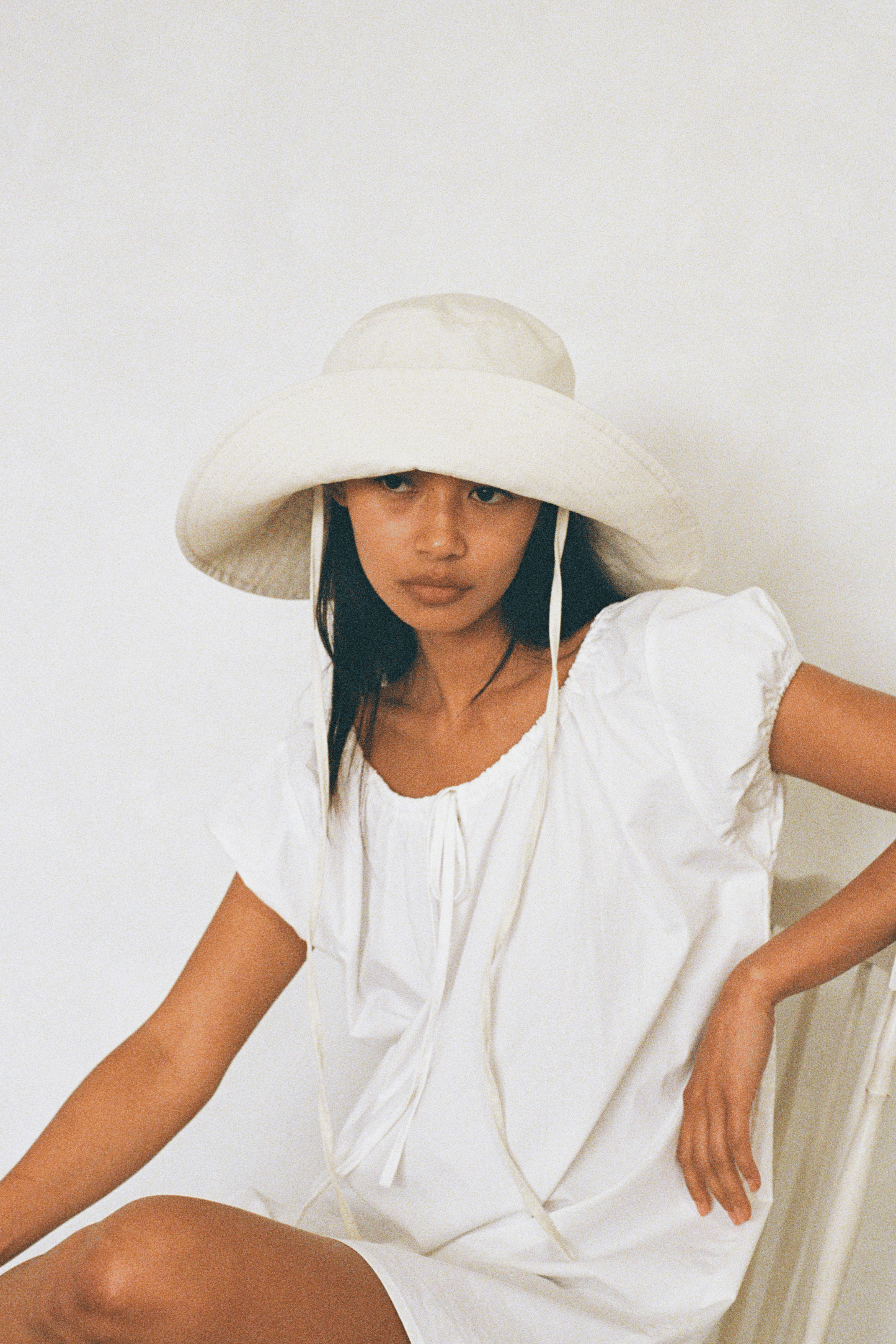 Garden Shed Dress - White