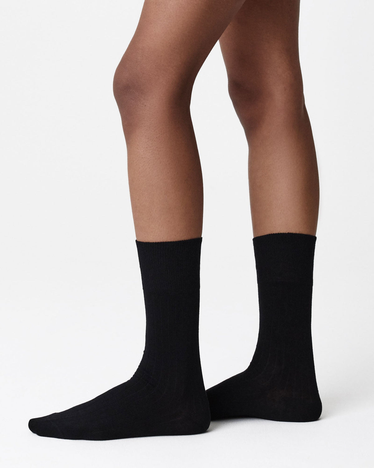2-Pack Edna Cotton Socks - Black