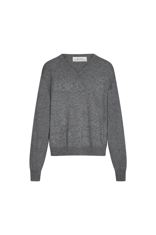Sible Cashmere V-Neck - Grey