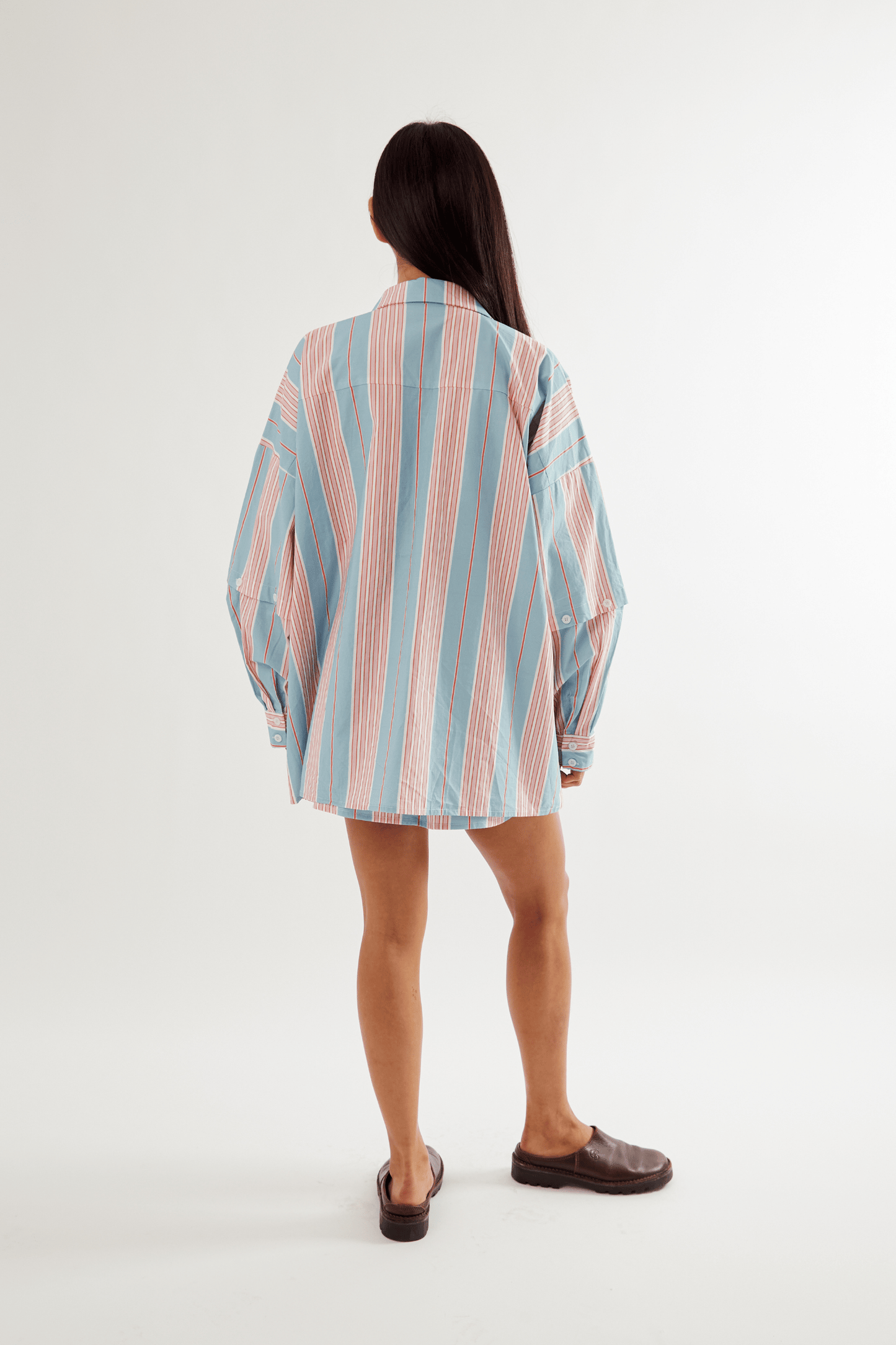 Eastern Shirt - Baby Blue/Pink