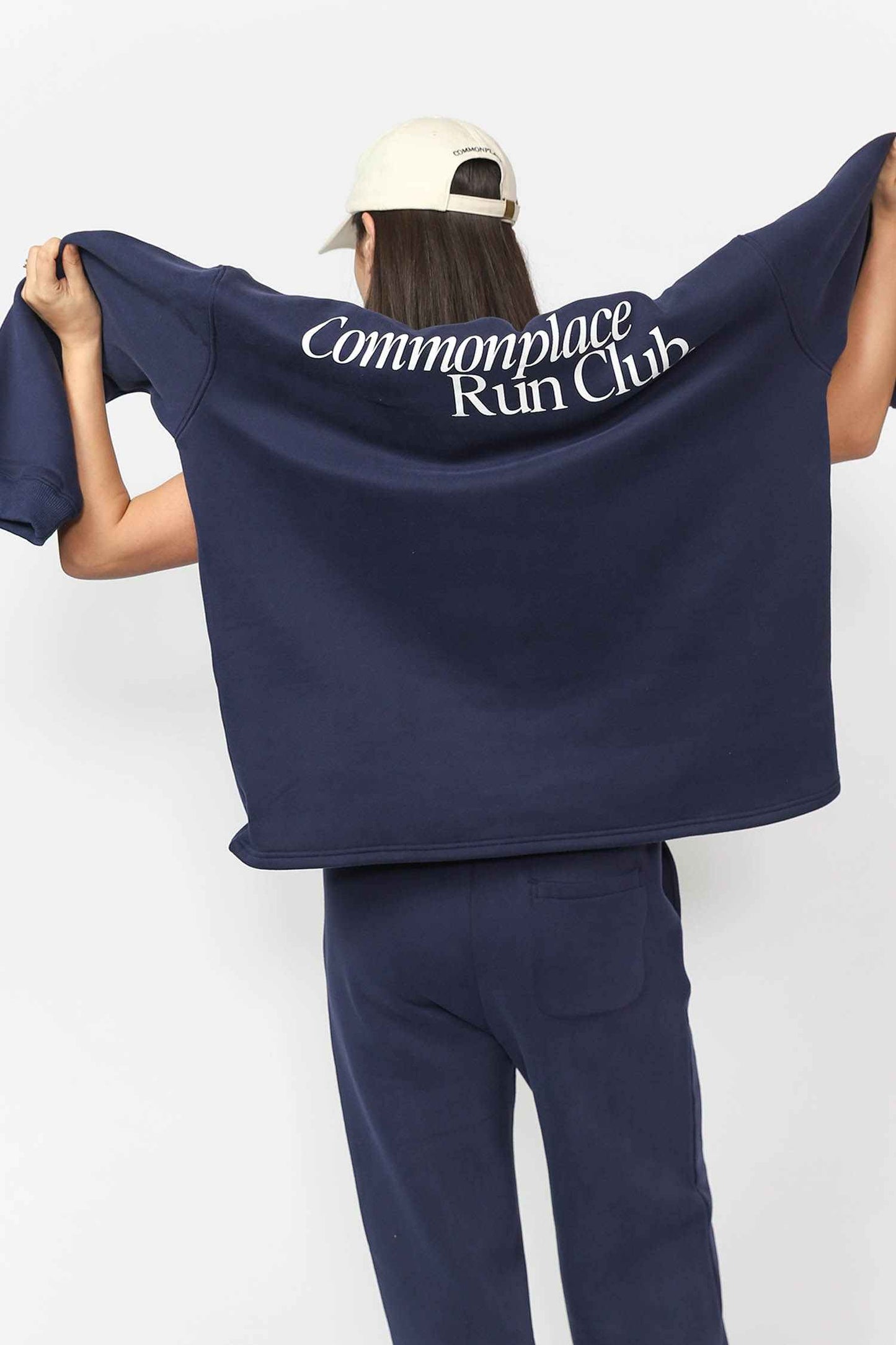 Run Club Polo - Navy/Natural