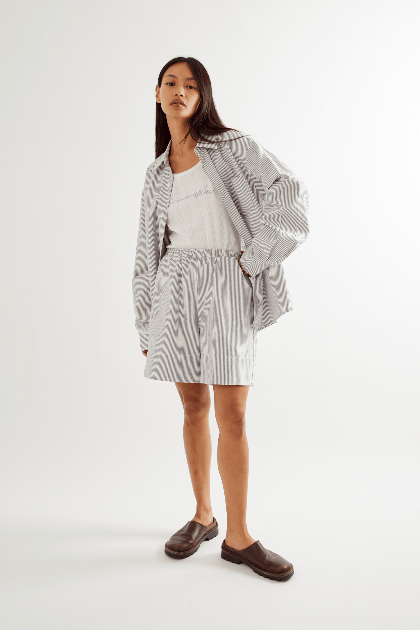 Beech Cottage Shorts - Black/White