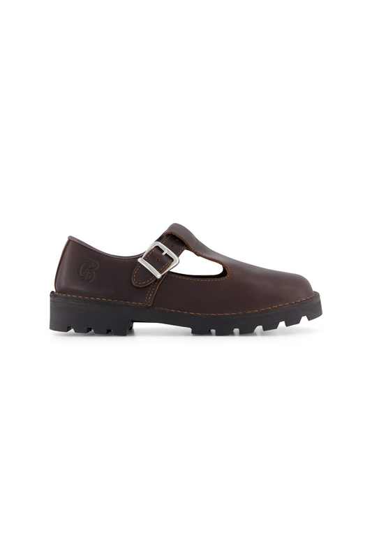 McKinlays x Commonplace Popham T-Bar - Brown