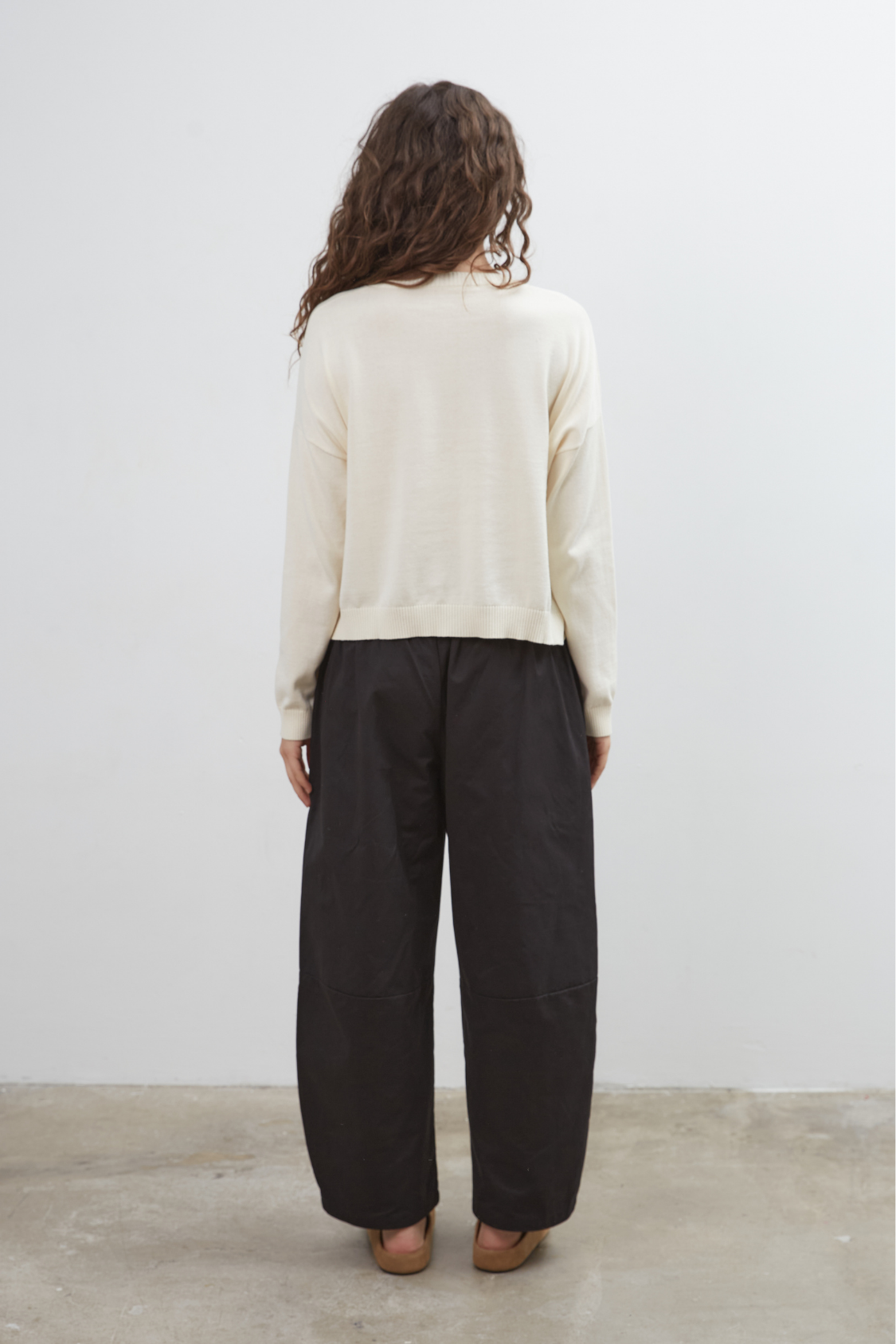 Dawn Cotton Cardigan - Ivory