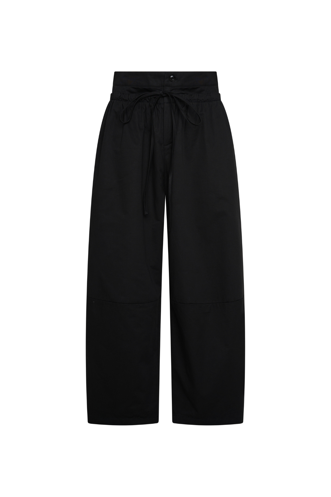 Boundary Double Layer Barrel Pant - Black
