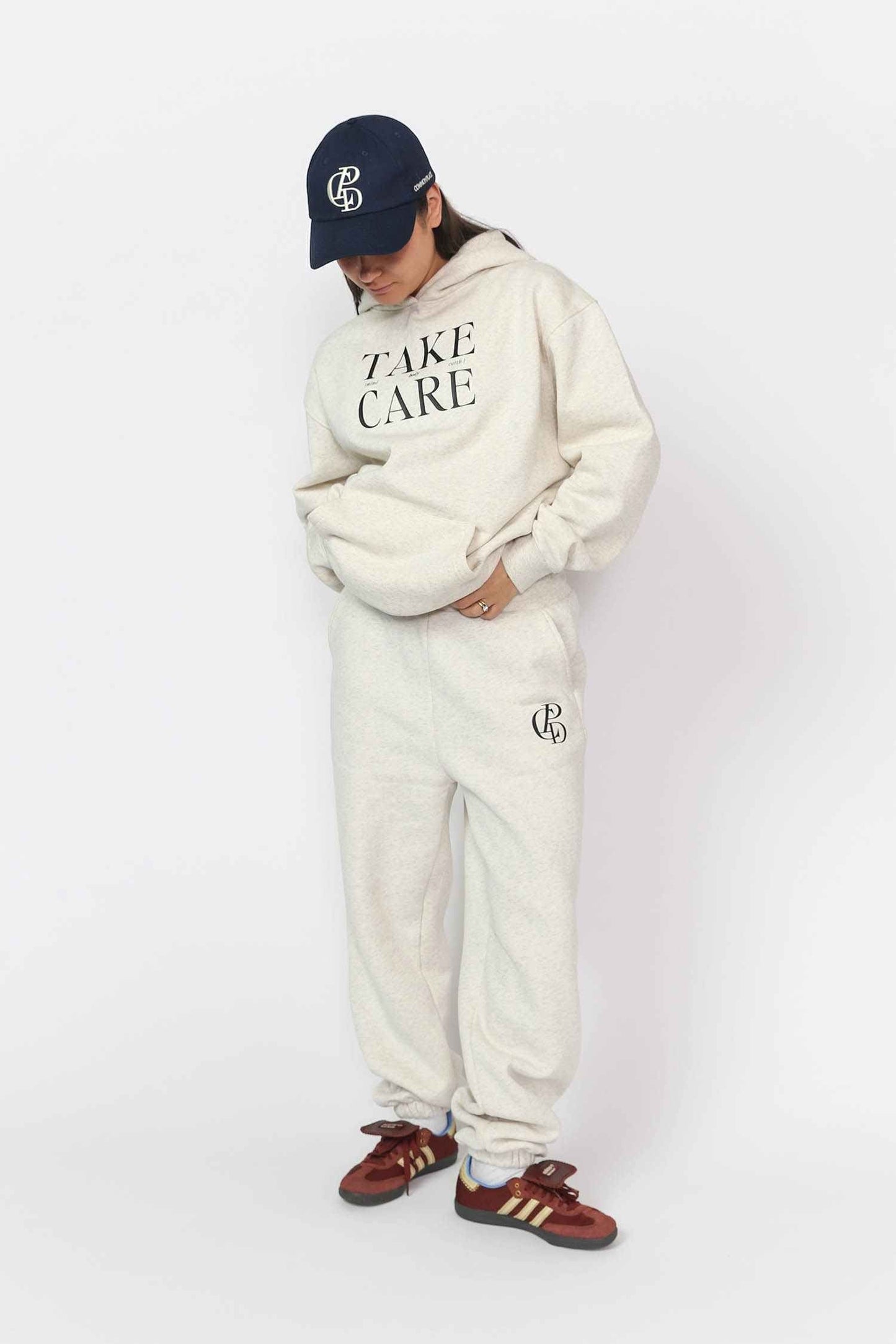 Claremont Trackpant - Grey Marle