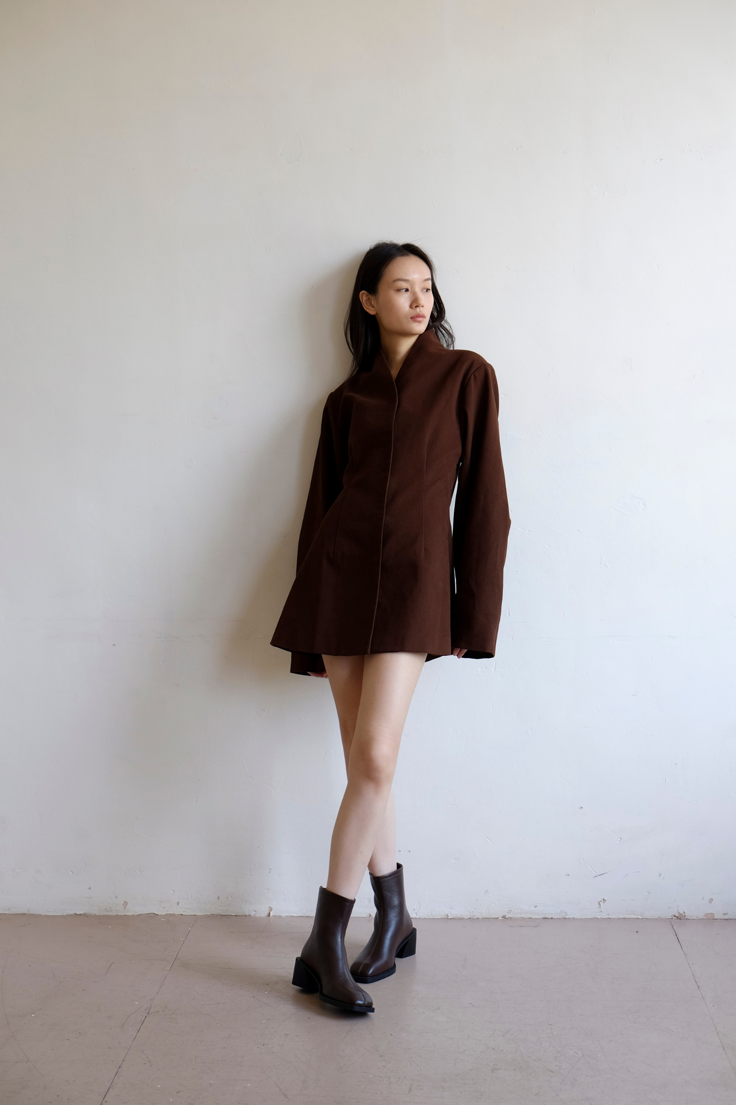 Bowery Dress - Choc