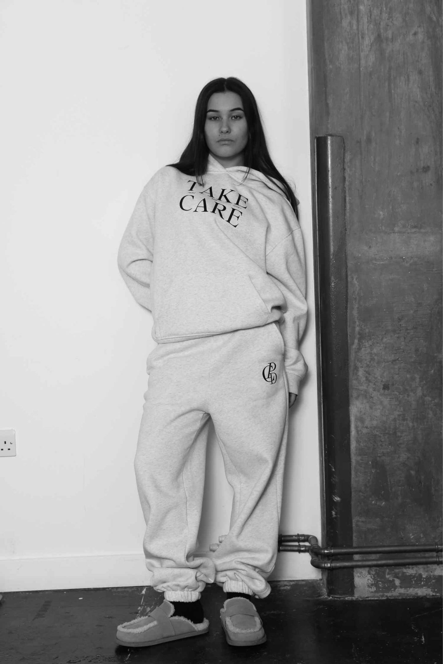 Claremont Trackpant - Grey Marle